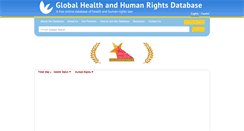 Desktop Screenshot of globalhealthrights.org